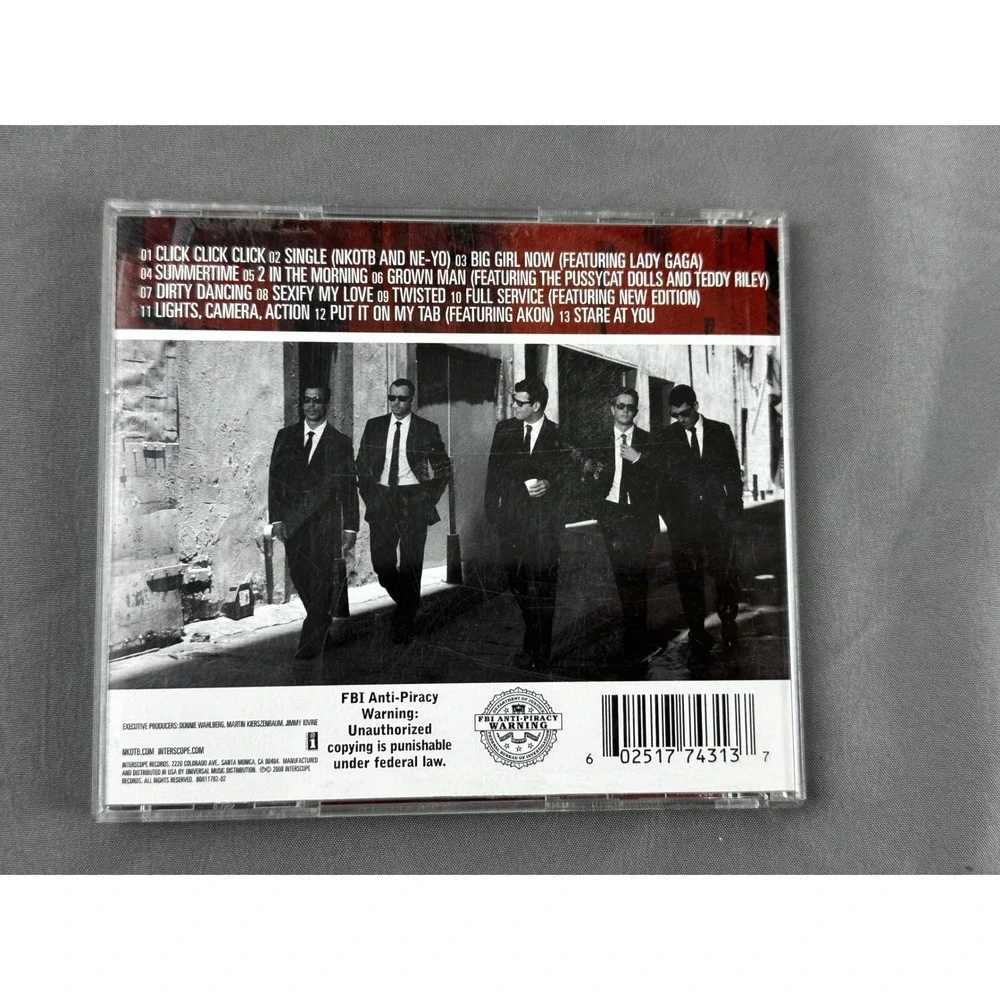 NEW KIDS ON THE BLOCK The Block‎ Original CD 2008